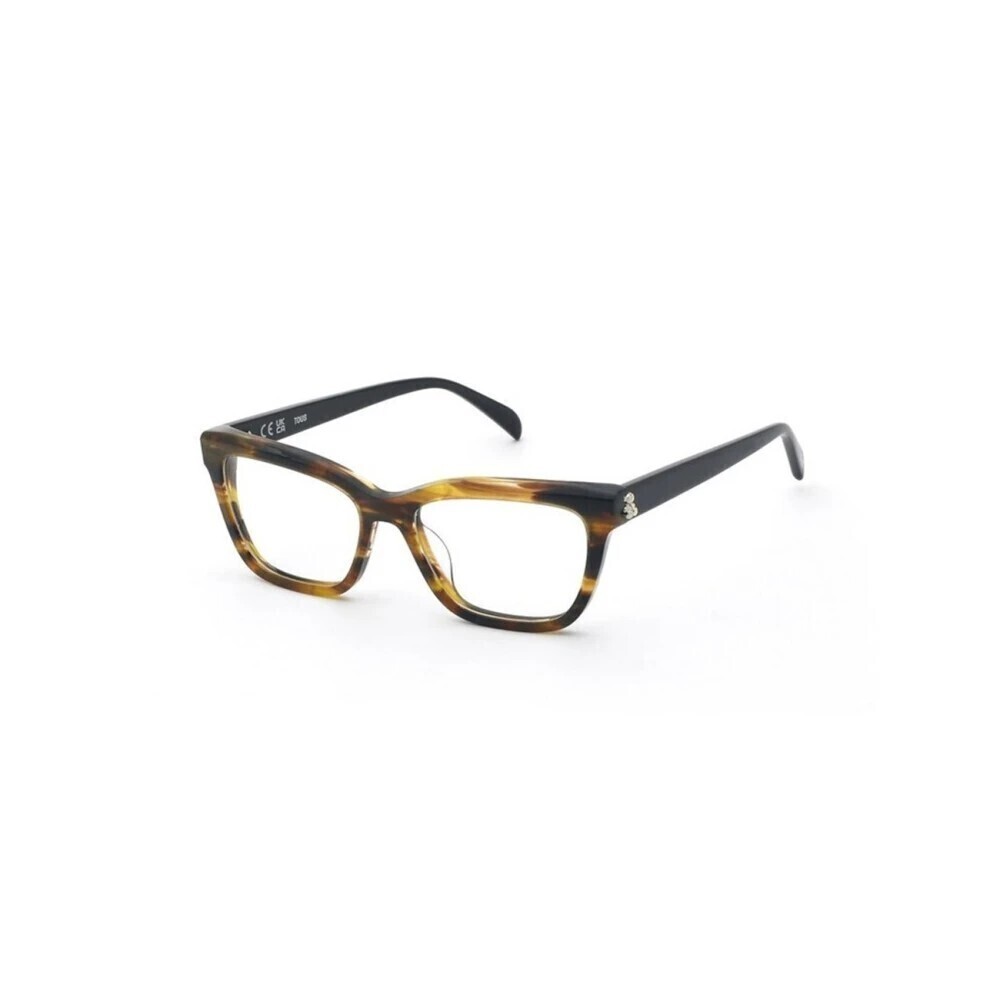 NWT Tous VTOD15-07LC Striped Brown 54mm Eyeglasses